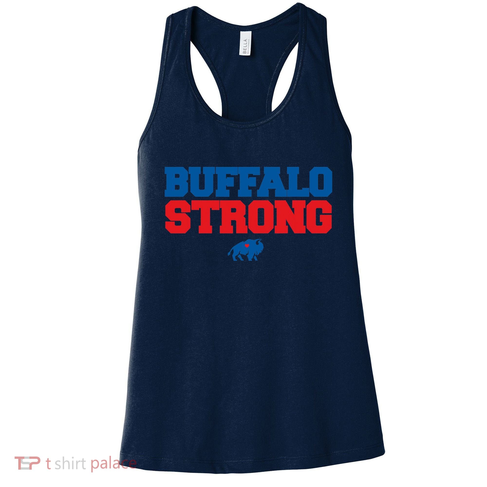 Buffalo Strong Pray For Buffalo Community Strength Women's Tank Top