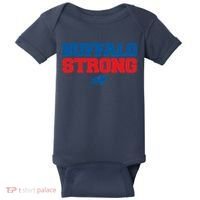 Buffalo Strong Pray For Buffalo Community Strength Baby Bodysuit thumb 0