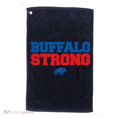 Buffalo Strong Pray For Buffalo Community Strength Golf Towel