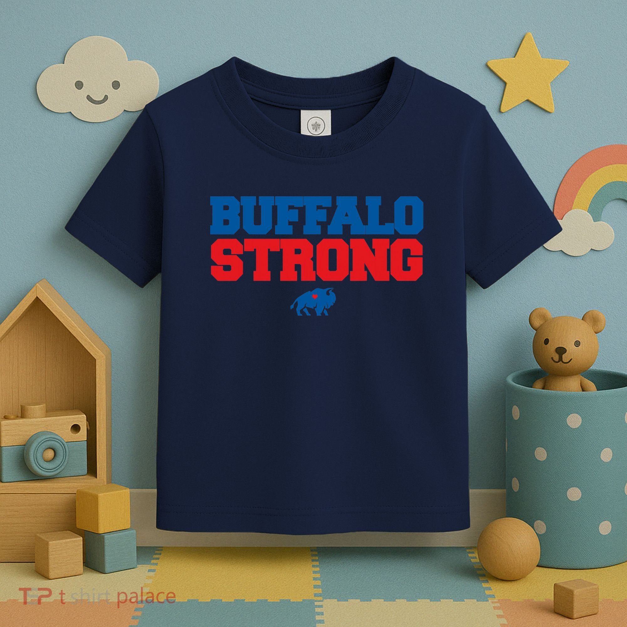 Buffalo Strong Pray For Buffalo Community Strength Toddler T-Shirt