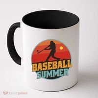 Baseball Summer Player Coffee Mug thumb 0