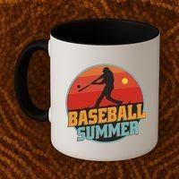 Baseball Summer Player Coffee Mug thumb 2