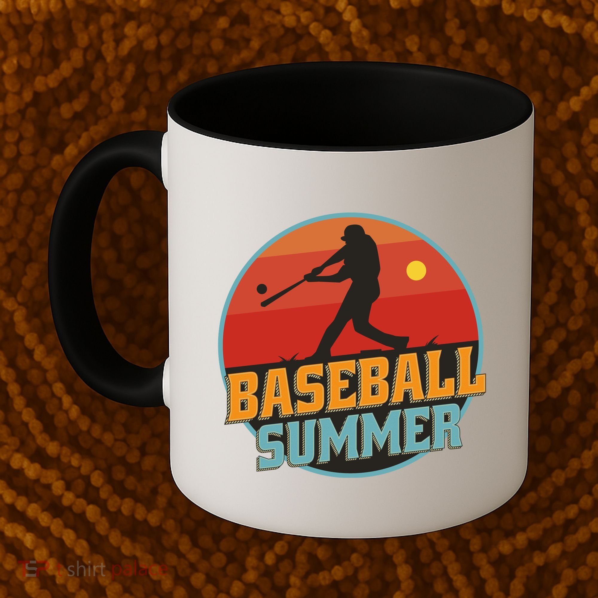 Baseball Summer Player Coffee Mug