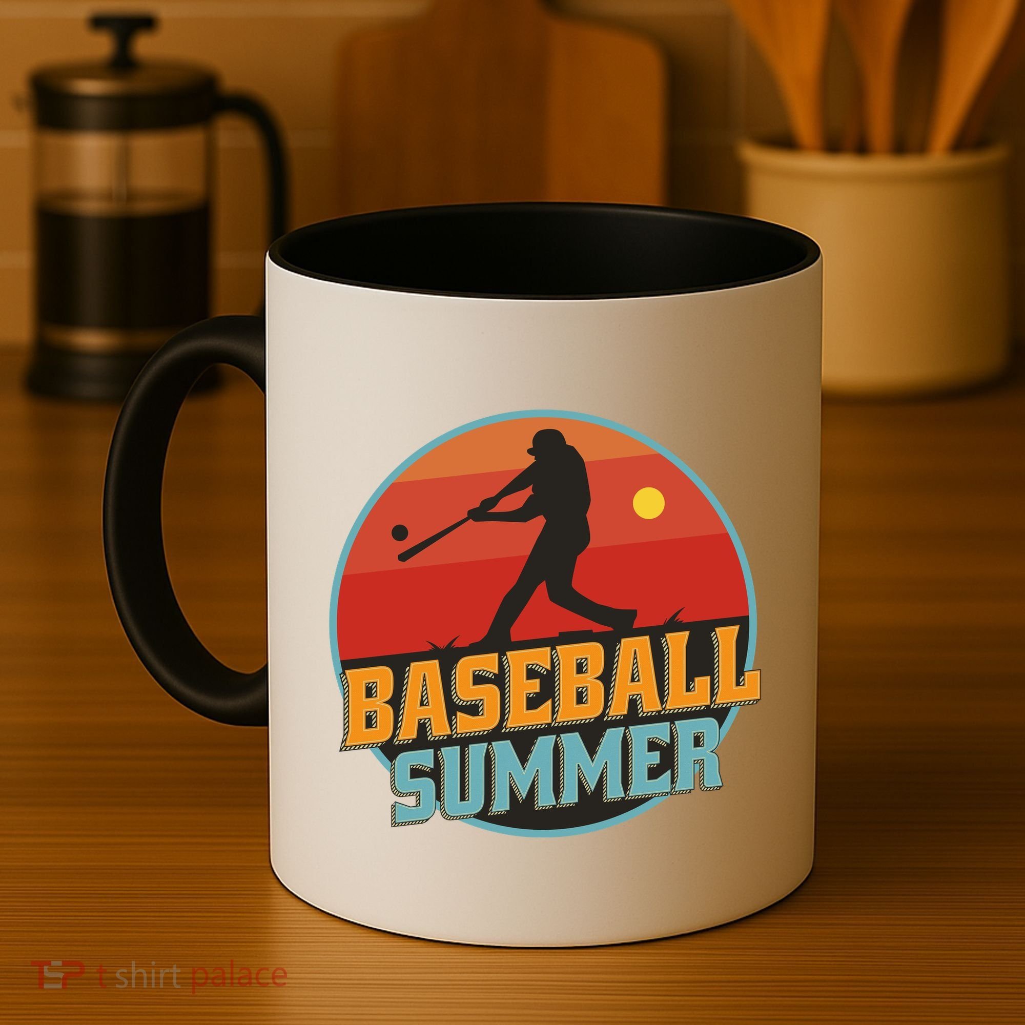 Baseball Summer Player Coffee Mug
