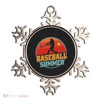 Baseball Summer Player Ornament thumb 0