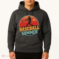 Baseball Summer Player Hoodie thumb 2