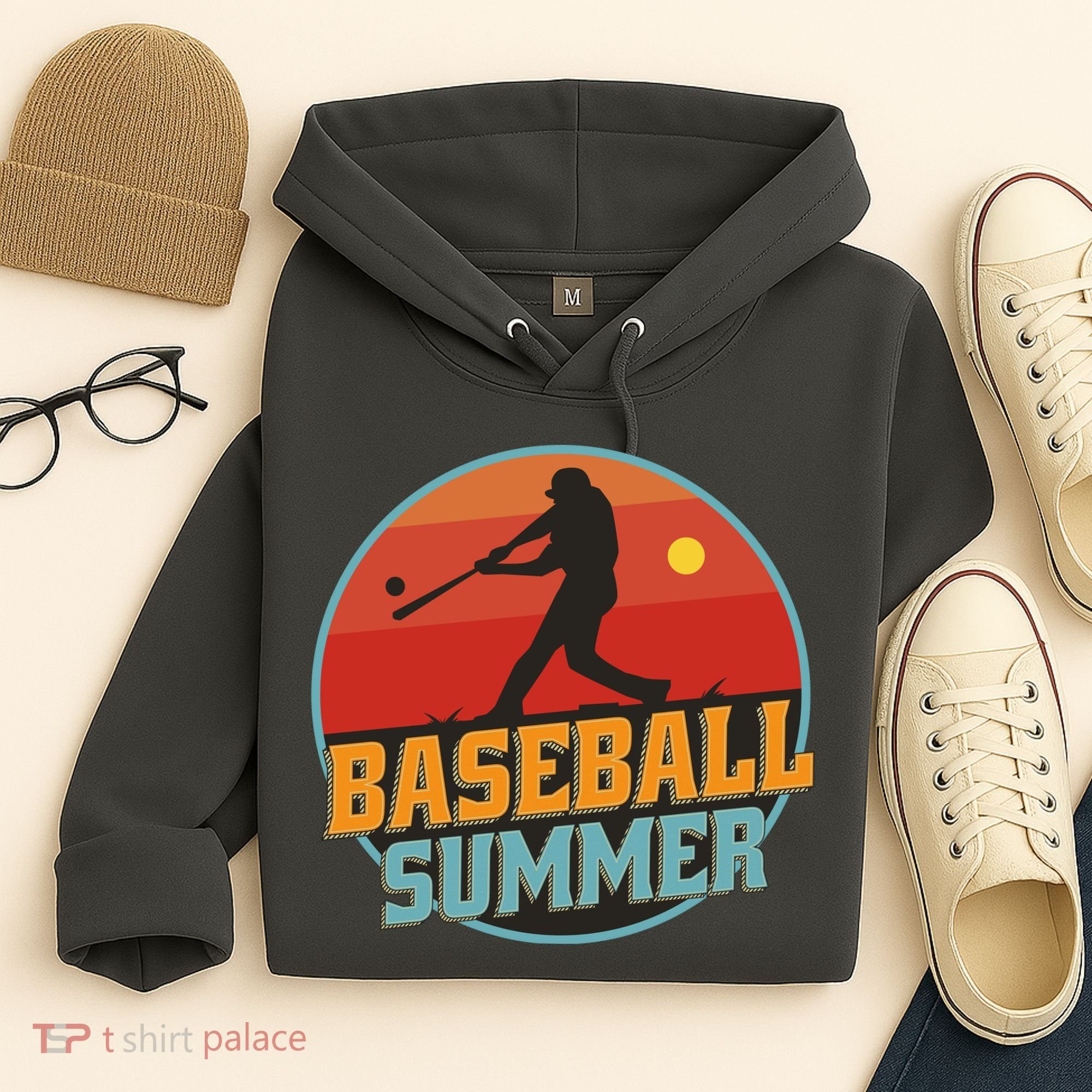 Baseball Summer Player Hoodie