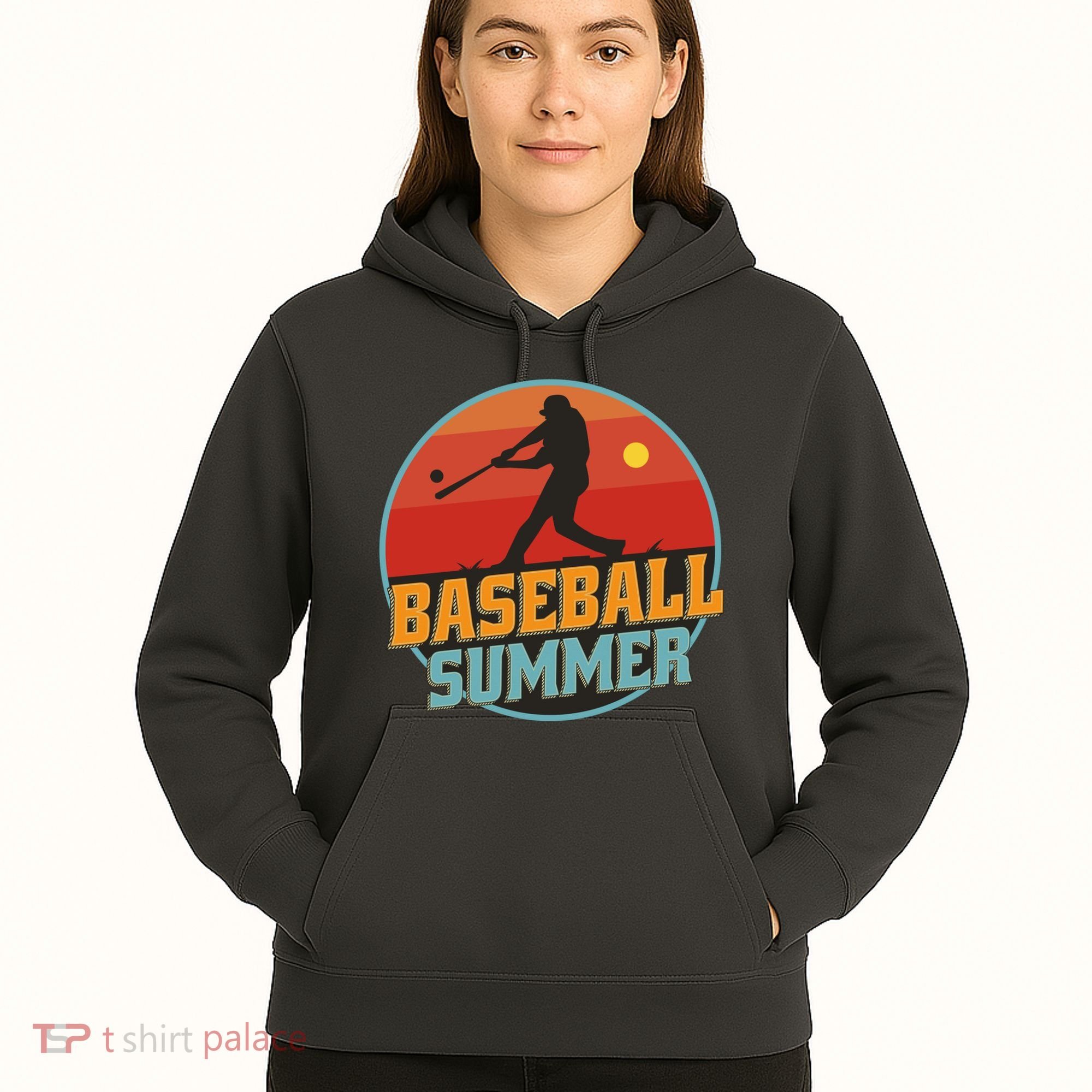 Baseball Summer Player Hoodie