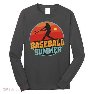 Baseball Summer Player Long Sleeve Shirt
