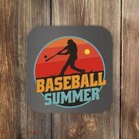 Baseball Summer Player Coaster thumb 0