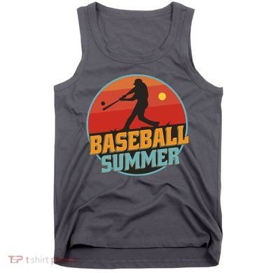 Baseball Summer Player Tank Top