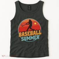 Baseball Summer Player Tank Top thumb 2