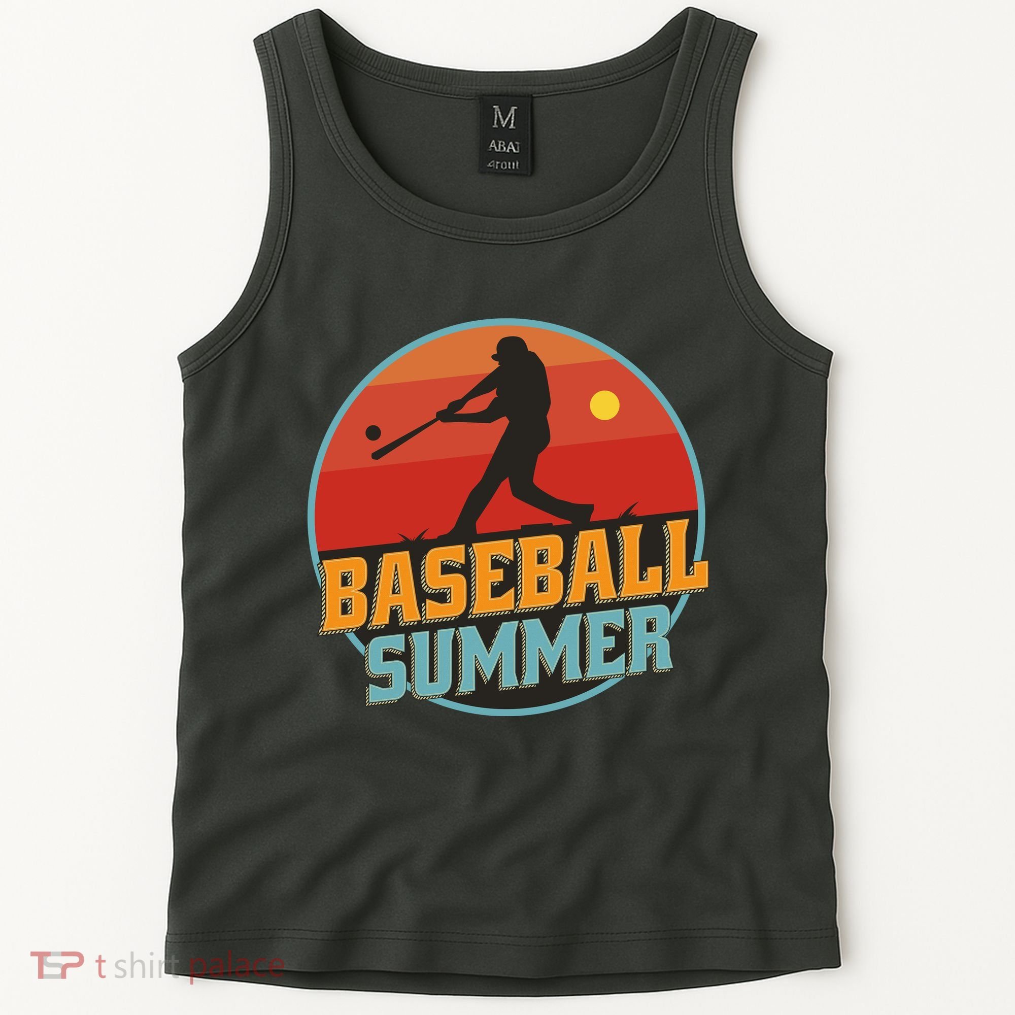 Baseball Summer Player Tank Top