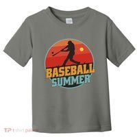 Baseball Summer Player Toddler T-Shirt thumb 0