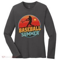 Baseball Summer Player Women's Long Sleeve Shirt thumb 0