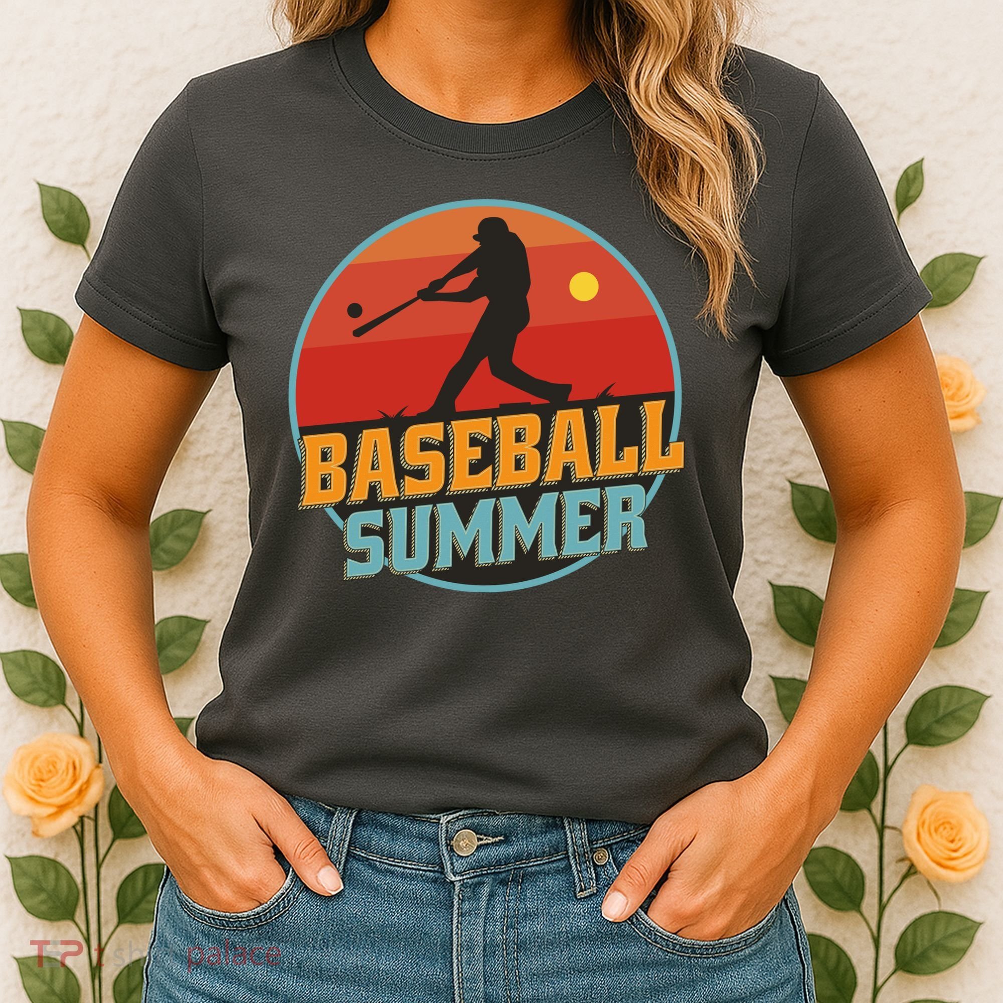 Baseball Summer Player Women's T-Shirt