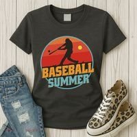 Baseball Summer Player Women's T-Shirt thumb 3
