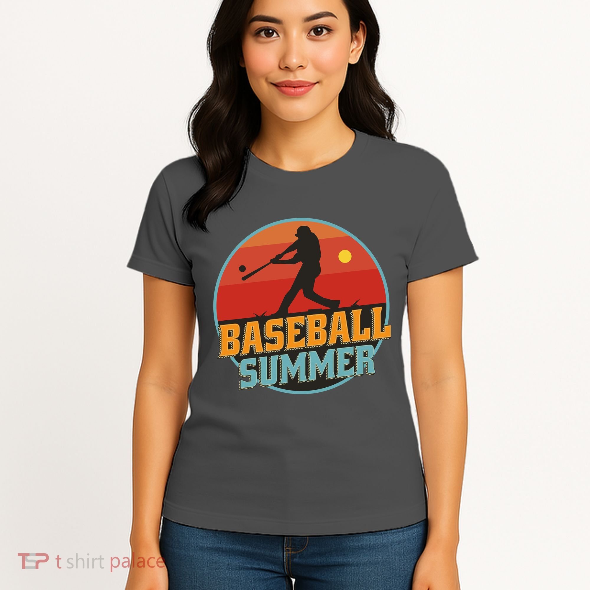 Baseball Summer Player Women's T-Shirt