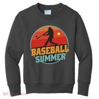 Baseball Summer Player Kids Sweatshirt thumb 0