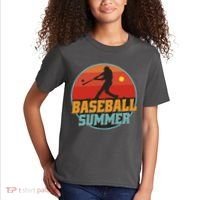 Baseball Summer Player Kids T-Shirt thumb 2