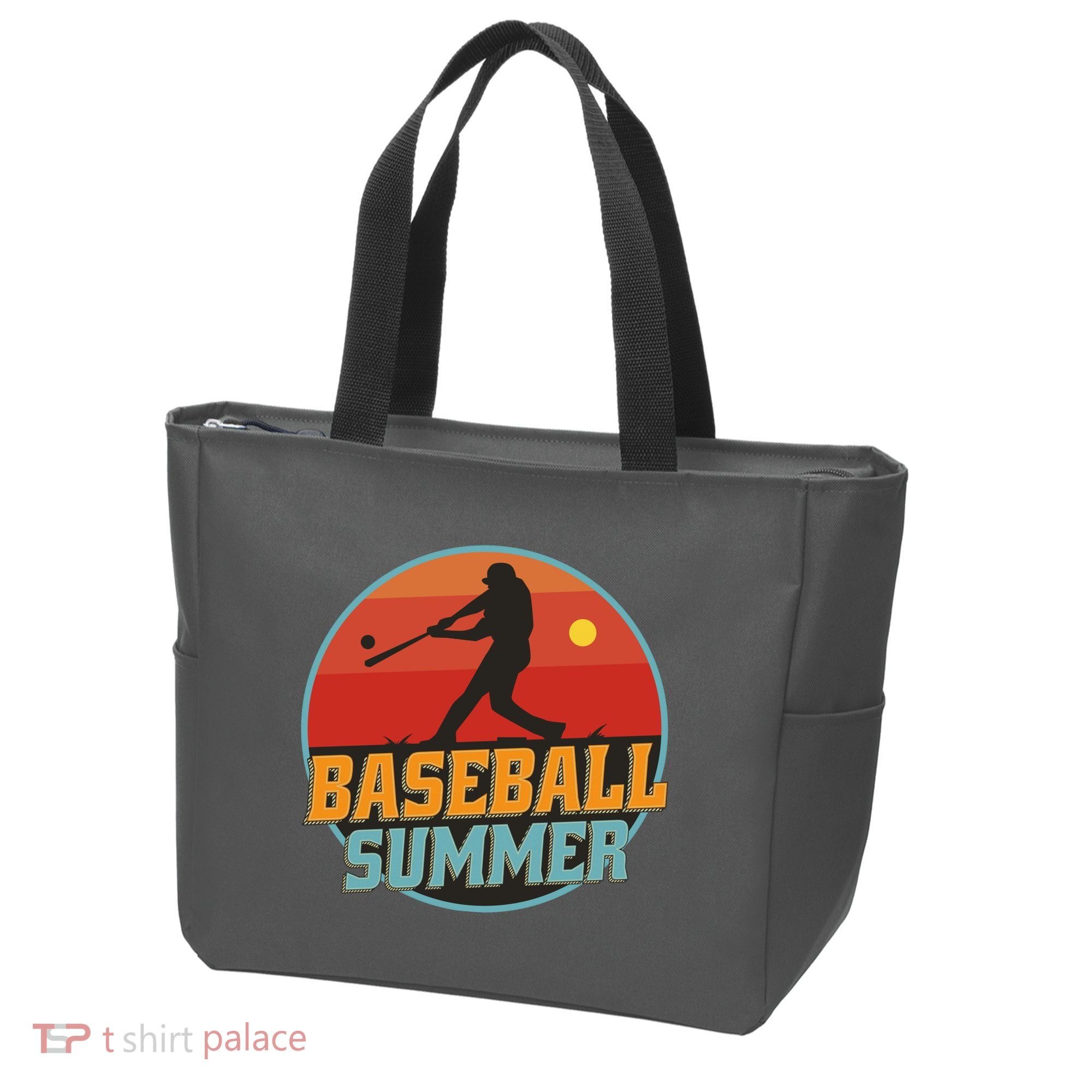 Baseball Summer Player Tote Bag