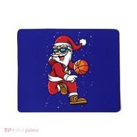 Basketball Santa Playing Christmas Boys Sports Xmas Gift Mousepad thumb 0