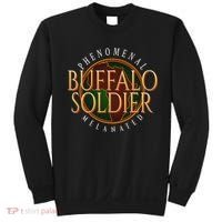 Buffalo Soldier Phenomenal Melanated Legacy Art Sweatshirt thumb 0