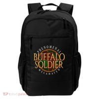 Buffalo Soldier Phenomenal Melanated Legacy Art Backpack thumb 0