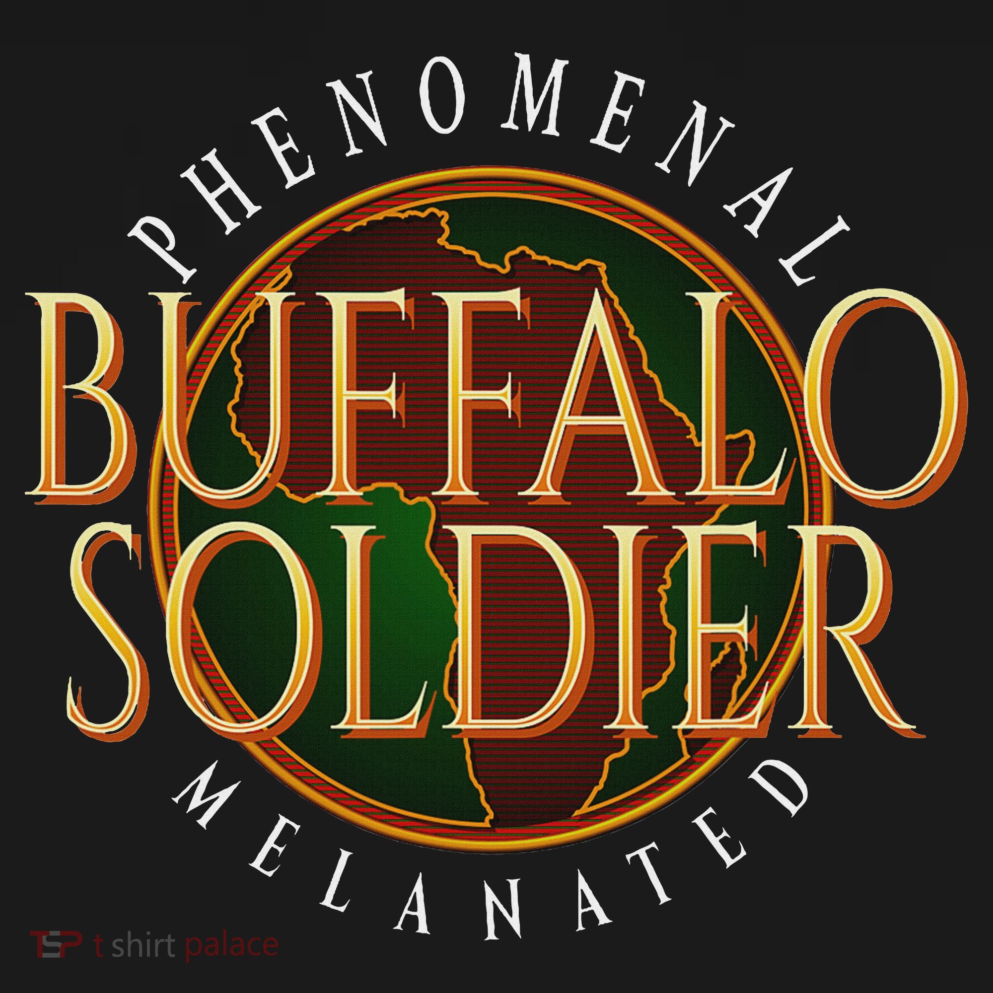 Buffalo Soldier Phenomenal Melanated Legacy Art Women's Hoodie