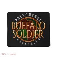 Buffalo Soldier Phenomenal Melanated Legacy Art Mousepad thumb 0