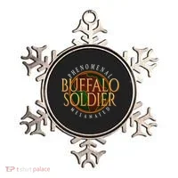 Buffalo Soldier Phenomenal Melanated Legacy Art Ornament thumb 0