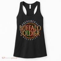 Buffalo Soldier Phenomenal Melanated Legacy Art Women's Tank Top thumb 0