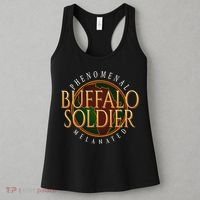 Buffalo Soldier Phenomenal Melanated Legacy Art Women's Tank Top thumb 3