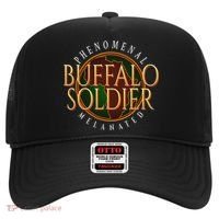 Buffalo Soldier Phenomenal Melanated Legacy Art Hat thumb 0