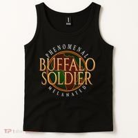 Buffalo Soldier Phenomenal Melanated Legacy Art Tank Top thumb 2