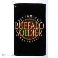 Buffalo Soldier Phenomenal Melanated Legacy Art Golf Towel thumb 0