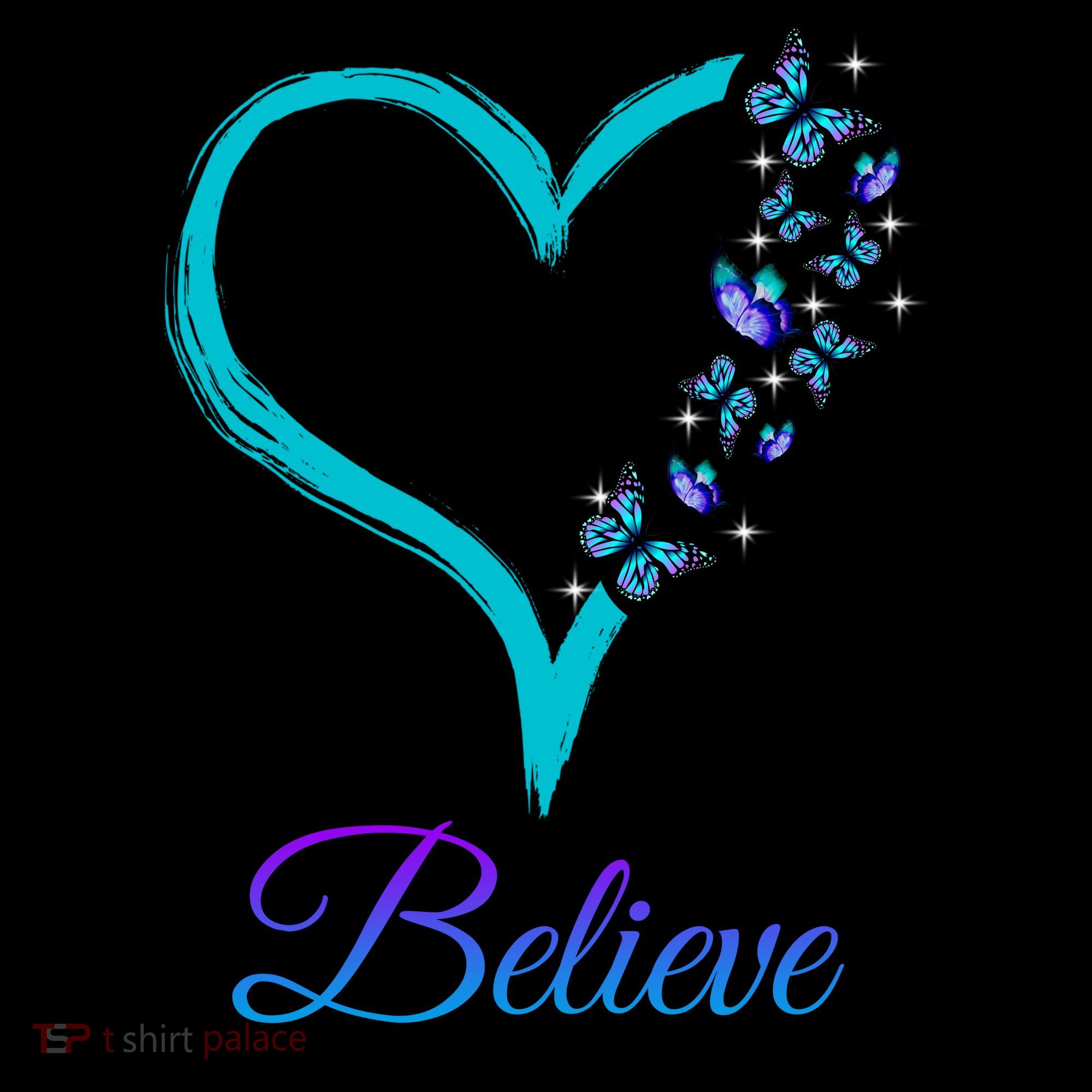 Believe Suicide Prevention Awareness Butterfly Heart Coffee Mug