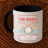 Ball Sports Pool Player Billiard Gift Coffee Mug thumb 2