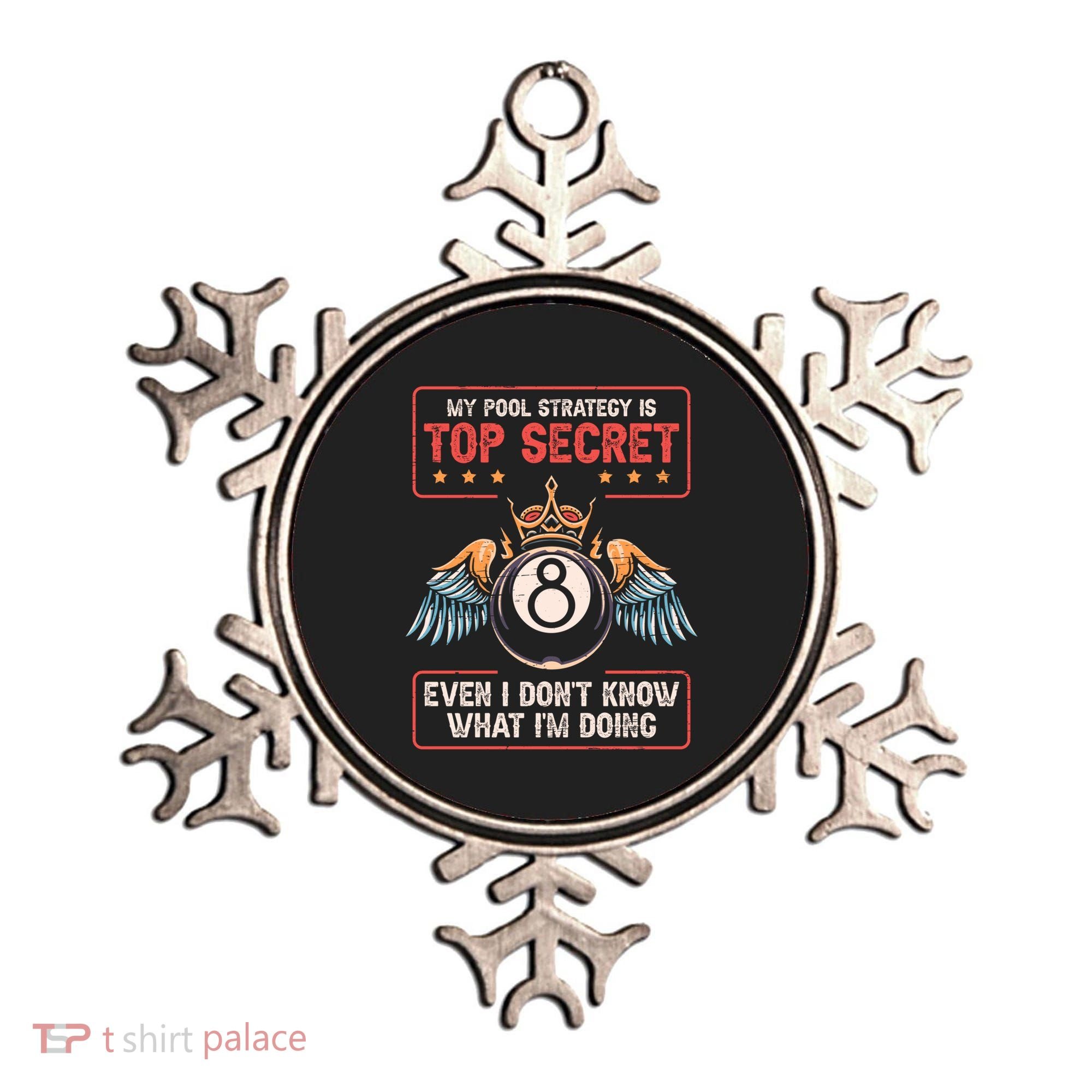 Ball Sports Pool Player Billiard Gift Ornament