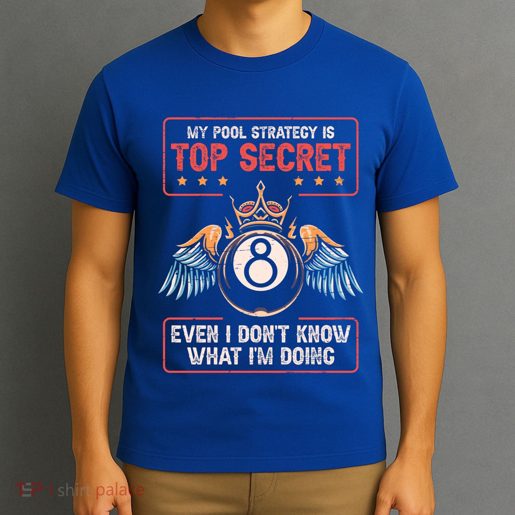 Ball Sports Pool Player Billiard Gift T-Shirt