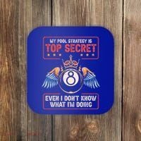 Ball Sports Pool Player Billiard Gift Coaster thumb 0