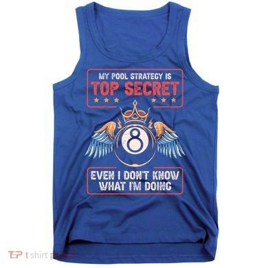 Ball Sports Pool Player Billiard Gift Tank Top