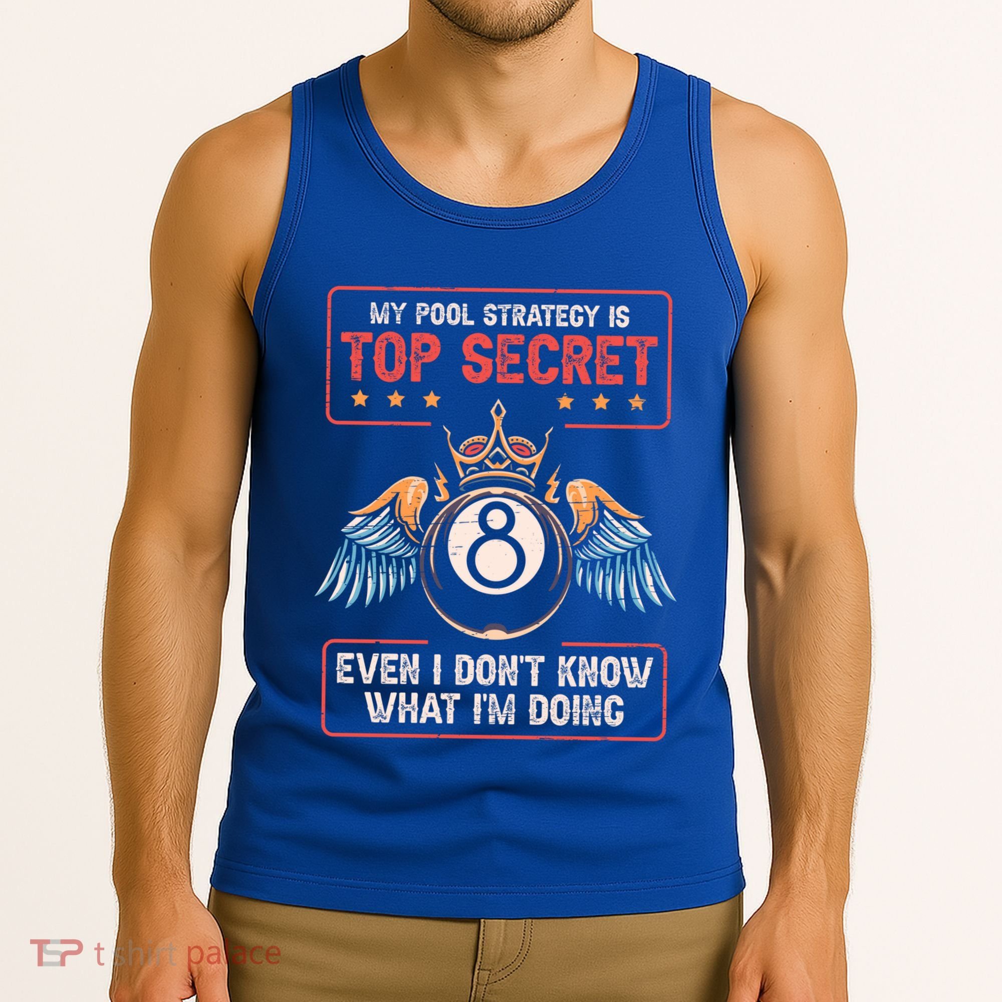 Ball Sports Pool Player Billiard Gift Tank Top