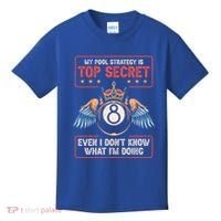 Ball Sports Pool Player Billiard Gift Kids T-Shirt thumb 0