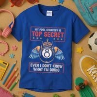 Ball Sports Pool Player Billiard Gift Kids T-Shirt thumb 3