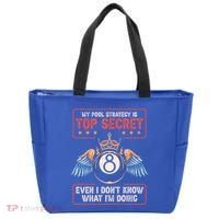 Ball Sports Pool Player Billiard Gift Tote Bag thumb 0