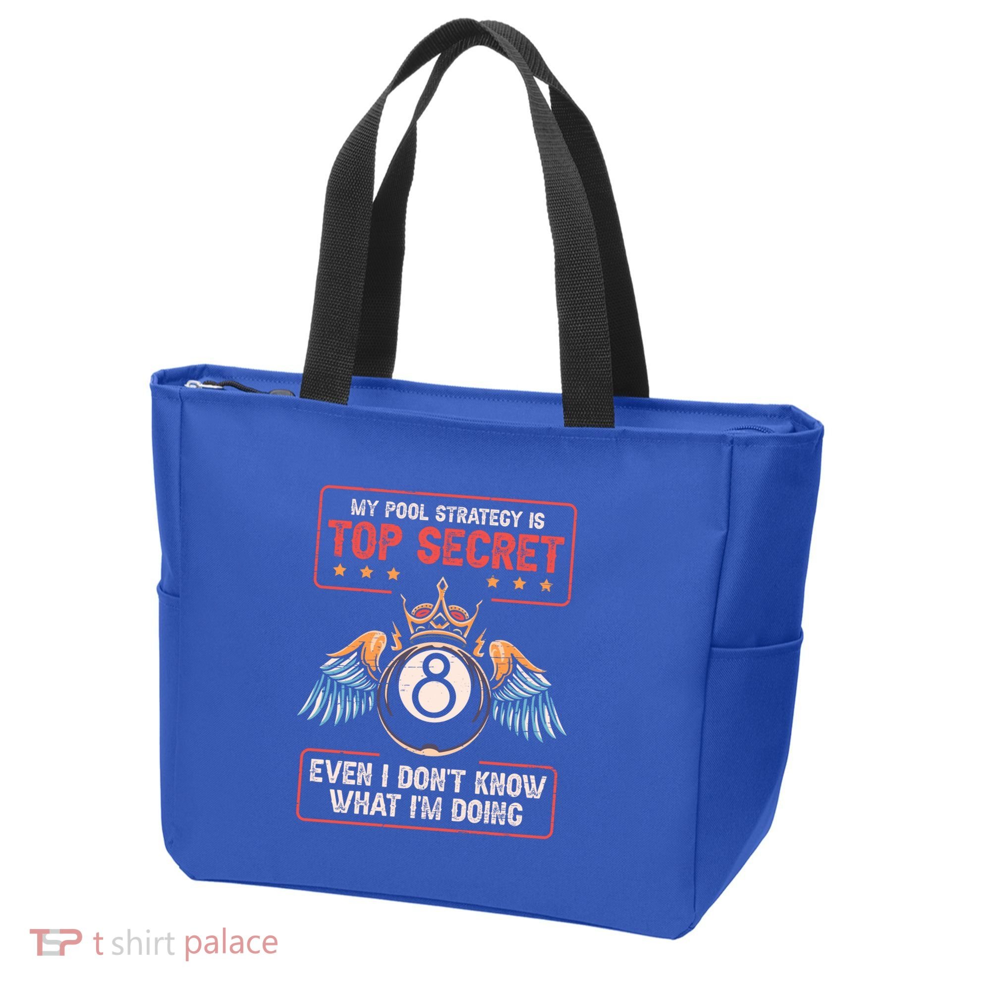 Ball Sports Pool Player Billiard Gift Tote Bag