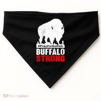 Choose Love Buffalo Strong Pray For Buffalo USA-Made Doggie Bandana thumb 0