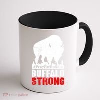 Choose Love Buffalo Strong Pray For Buffalo Coffee Mug thumb 1