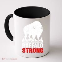 Choose Love Buffalo Strong Pray For Buffalo Coffee Mug thumb 0